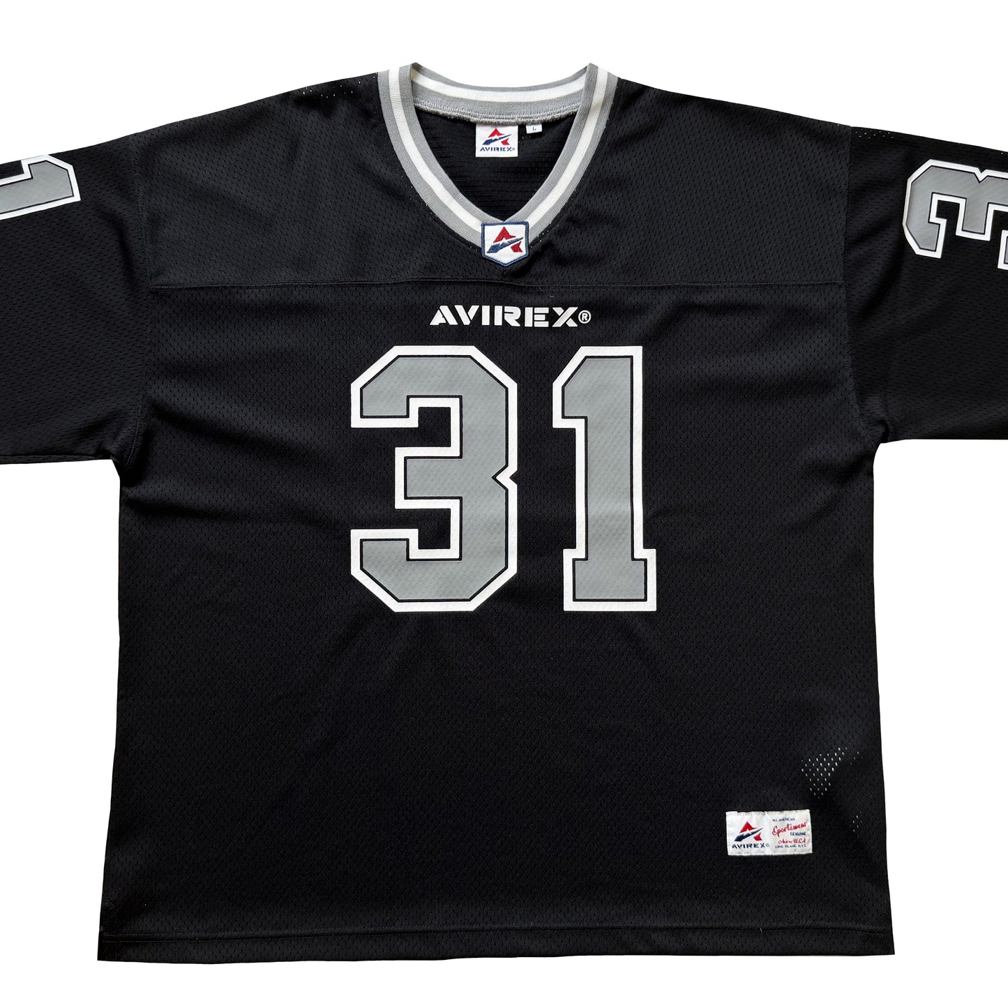Avirex American Football Jersey - L | Large, Black