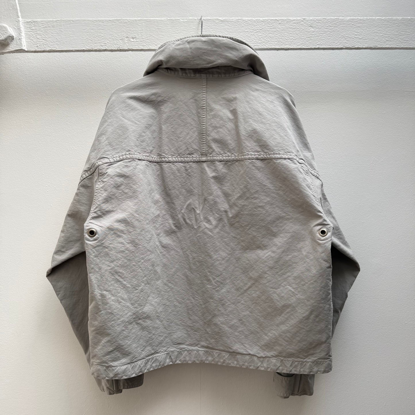 BNWT Stone Island SS26 Nyco Panama Marina Sail Jacket (L) | Large, Grey