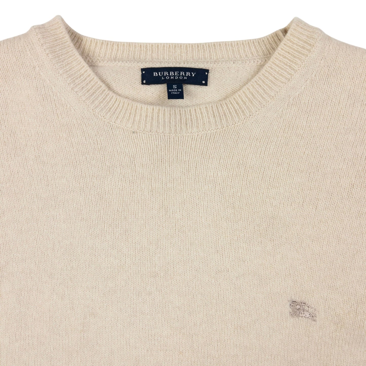 Vintage Burberry Wool Jumper Size S
