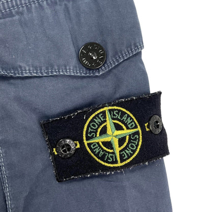 Stone Island Cargo Shorts, Size W28 | Stone island, Blue