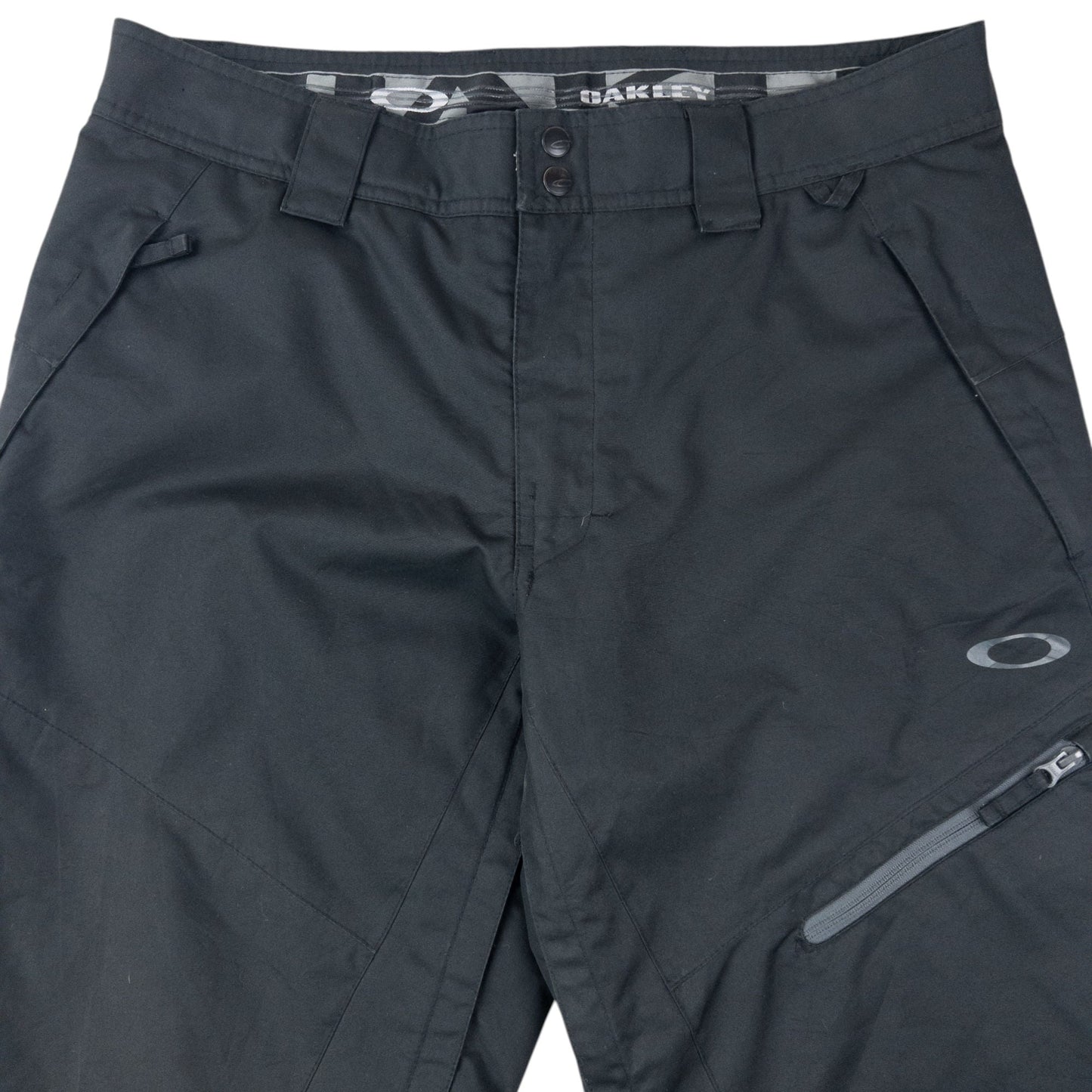 Vintage 2000s Oakley Snowboarding Trousers Size L | Large, Black