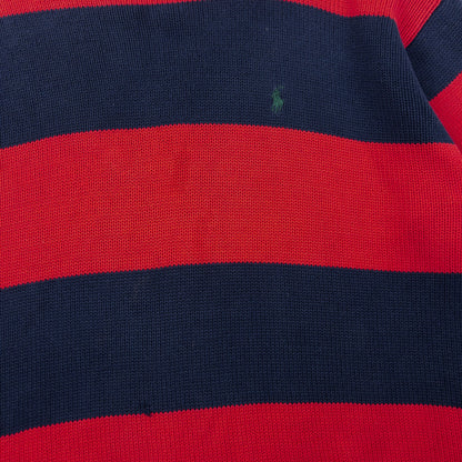 Vintage Polo Ralph Lauren Striped Knit Jumper Size M