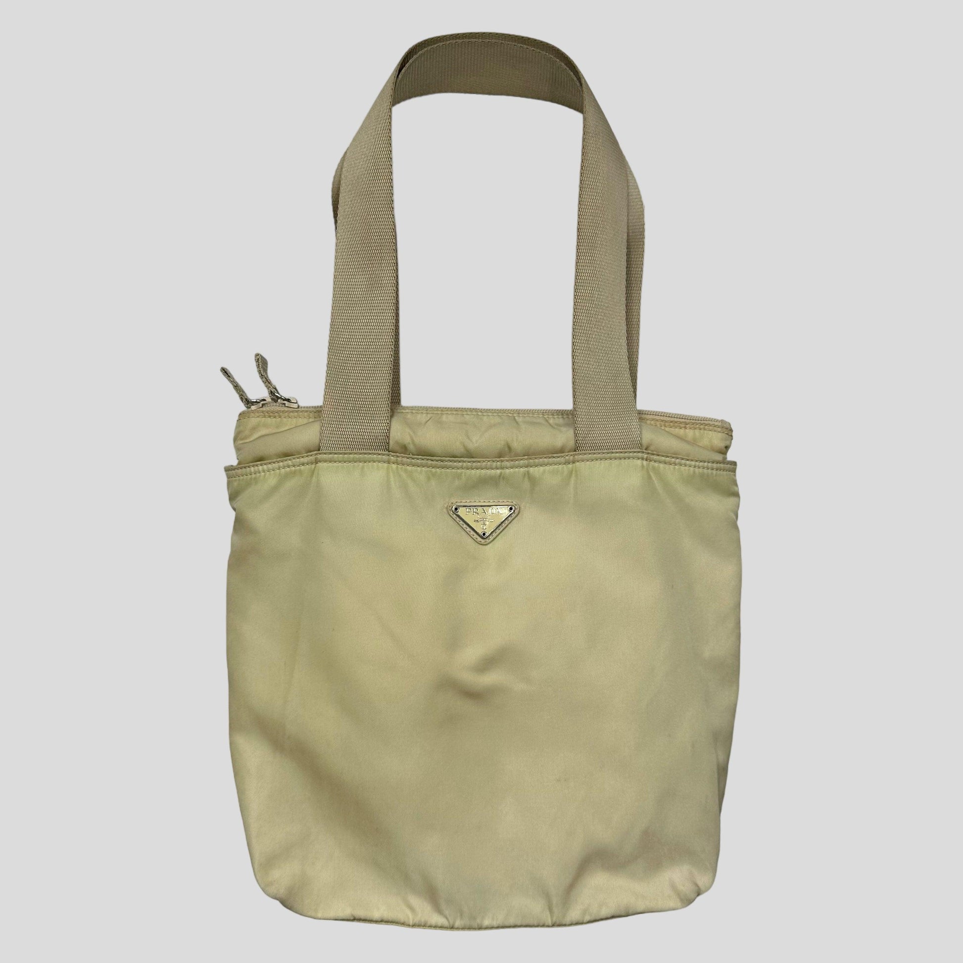 Prada Milano 00’s Nylon Tote Shoulder Bag - Known Source