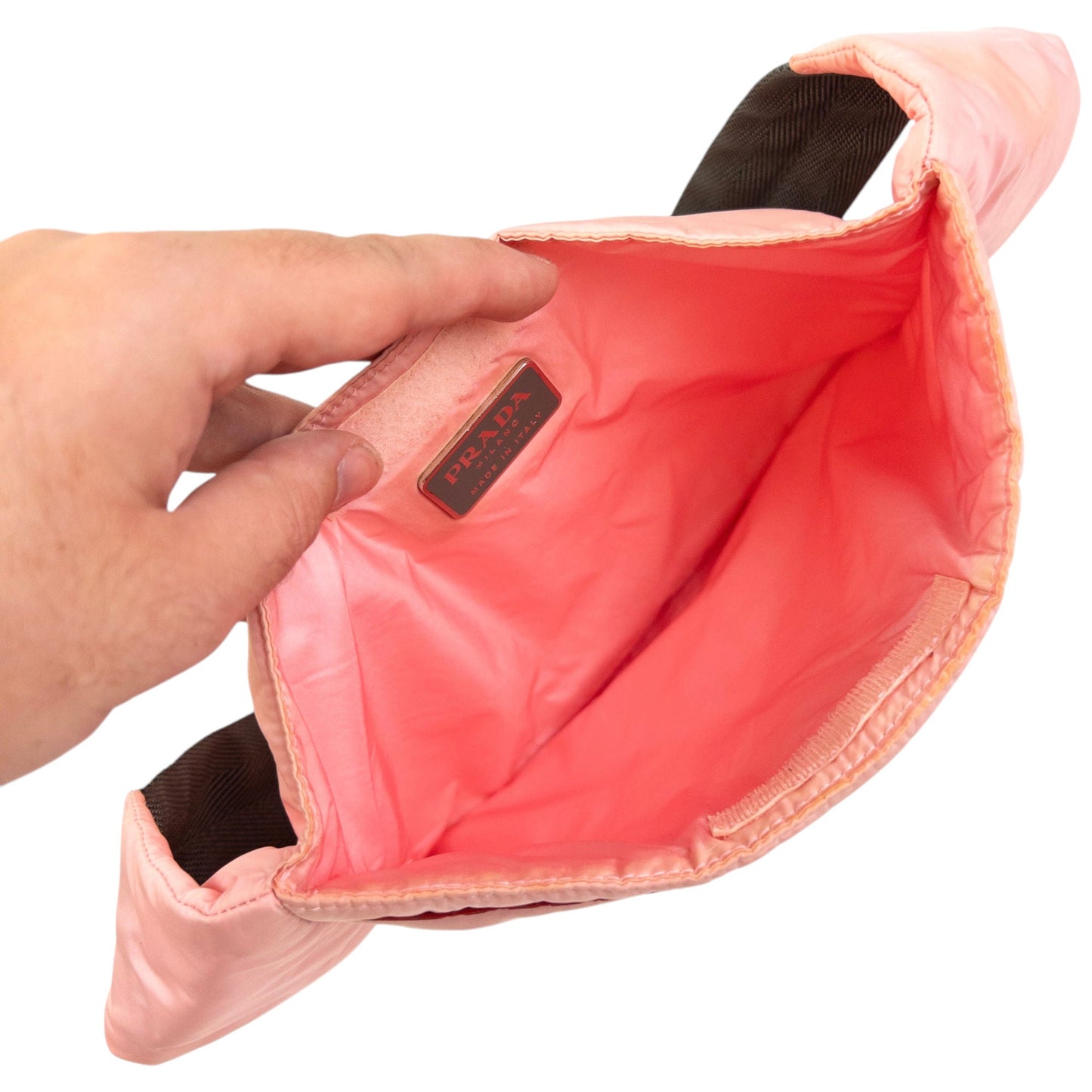 Vintage 1999 Prada Sport Transparent Pocket Crossbody Bag