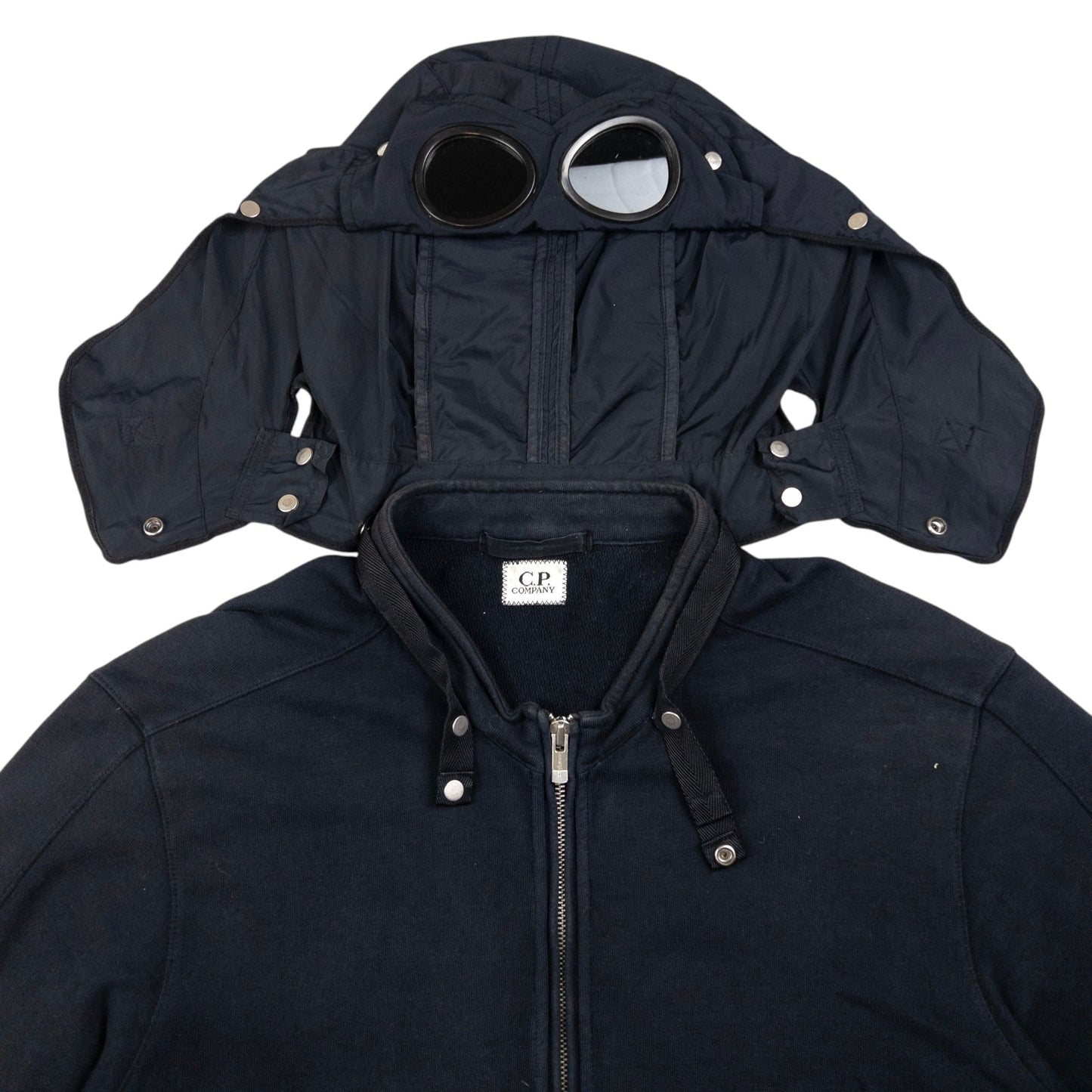 Vintage CP Company Goggle Hood Zip Up Jacket Size M