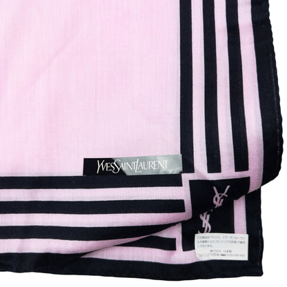 Vintage YSL Yves Saint Laurent Silk Scarf | O/S, Pink