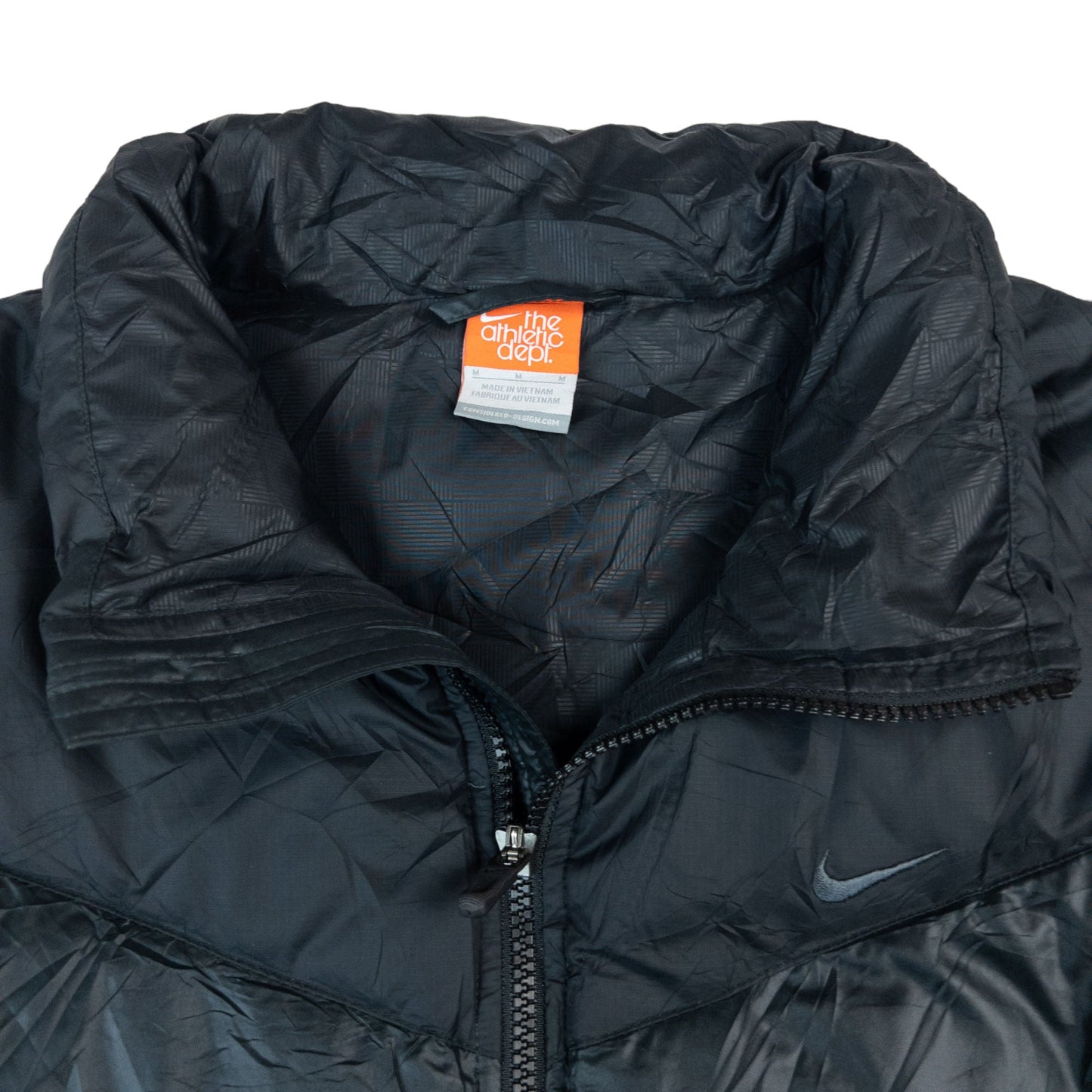 Vintage Nike Zip Up Puffer Jacket Size M