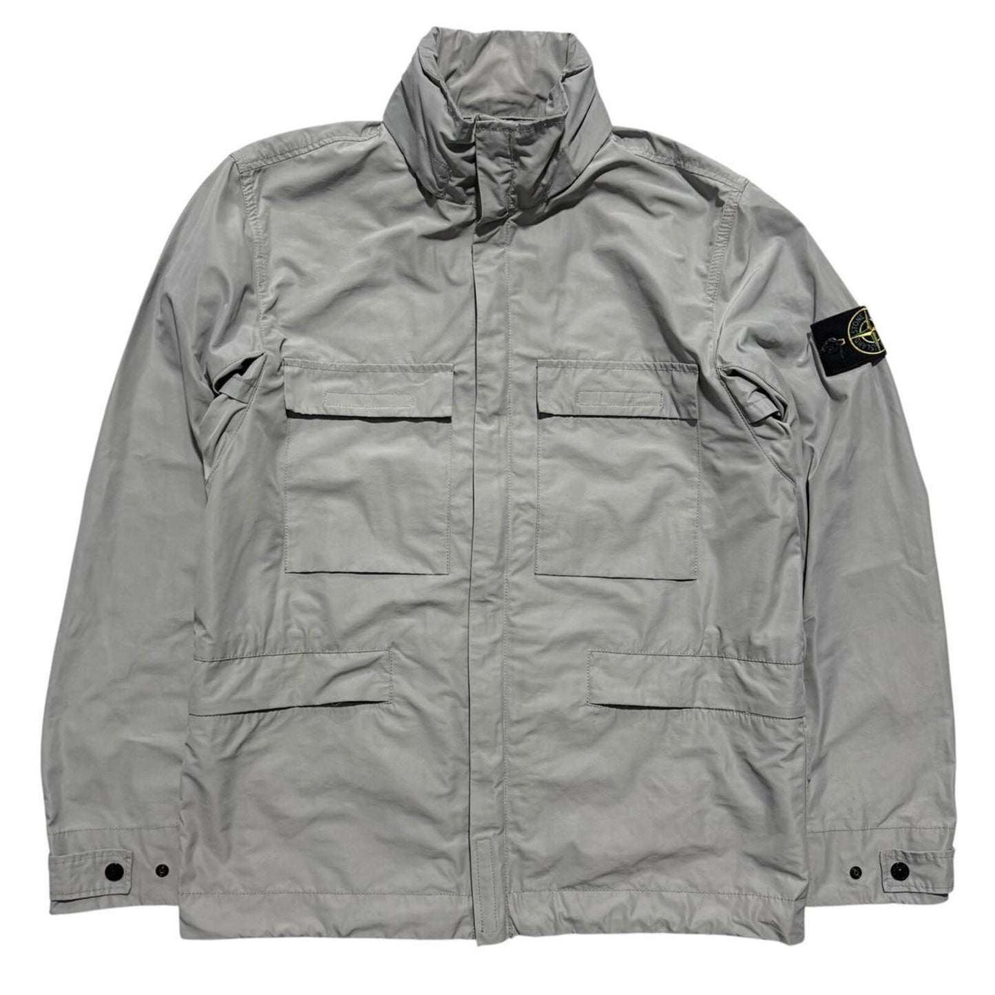 Stone Island 2020 Micro Reps Jacket | Medium, Light Grey