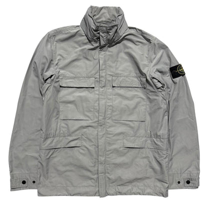 Stone Island 2020 Micro Reps Jacket | Medium, Light Grey
