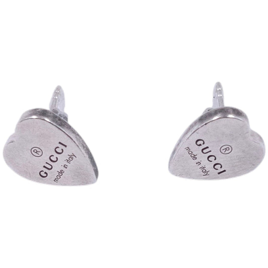 Vintage Gucci Heart Ear Rings