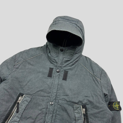 Stone Island AW10 Mussola Gommata Heavyweight Quilted Jacket - XXL