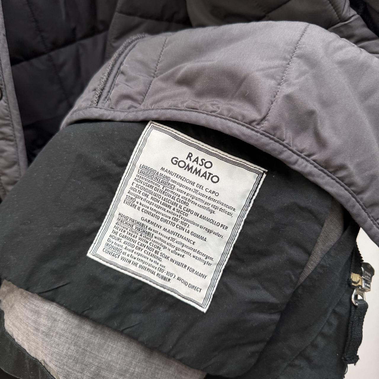 Early 00’s Stone Island Dutch Rope Raso Parka Jacket in Black (L) | Large, Black