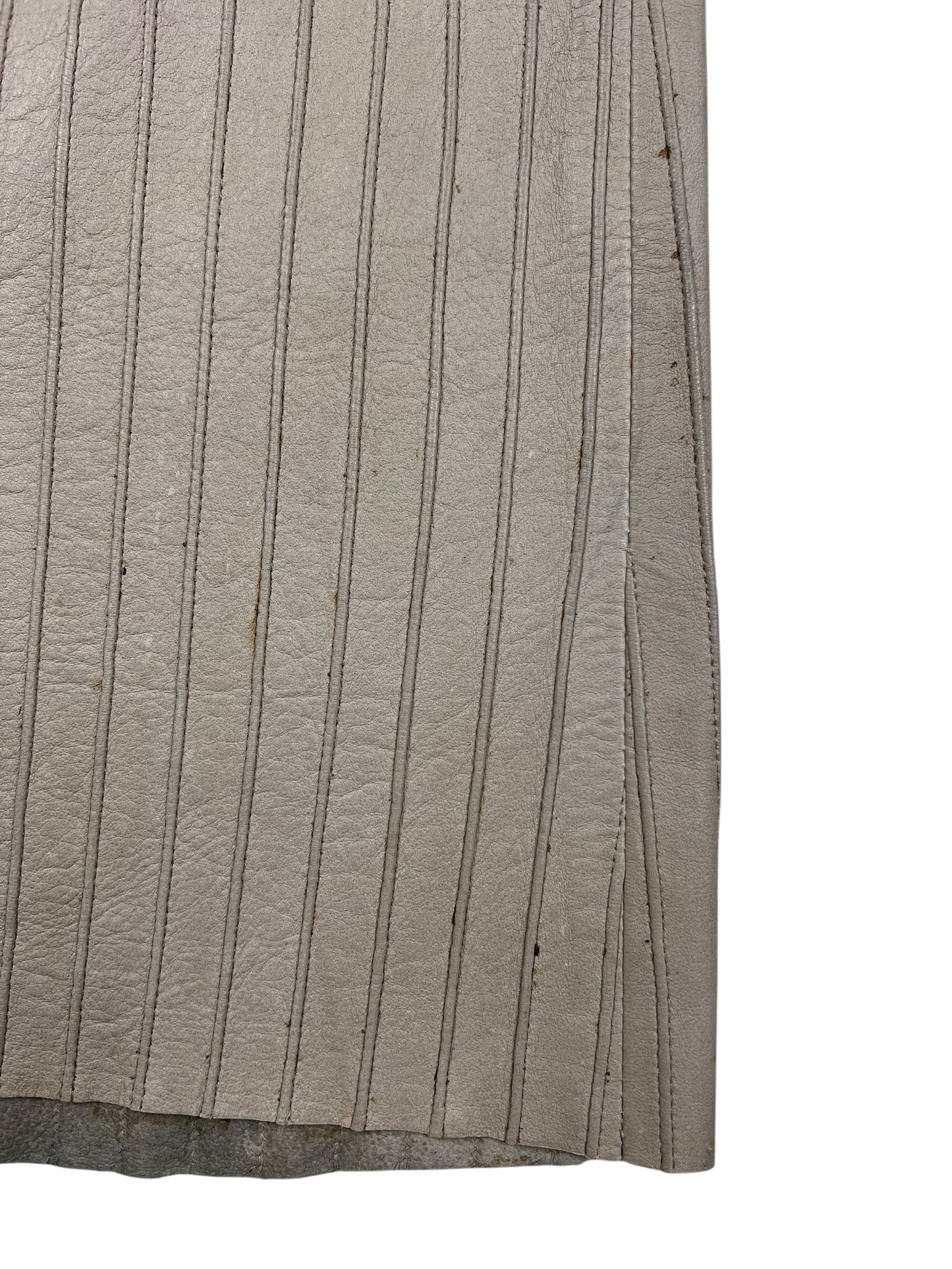 Gucci F/W 1999 leather pinstripe trousers Tom Ford era