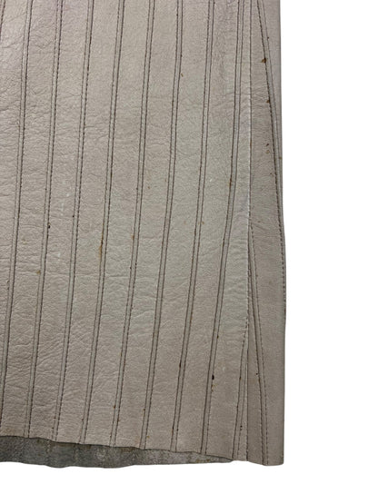 Gucci F/W 1999 leather pinstripe trousers Tom Ford era