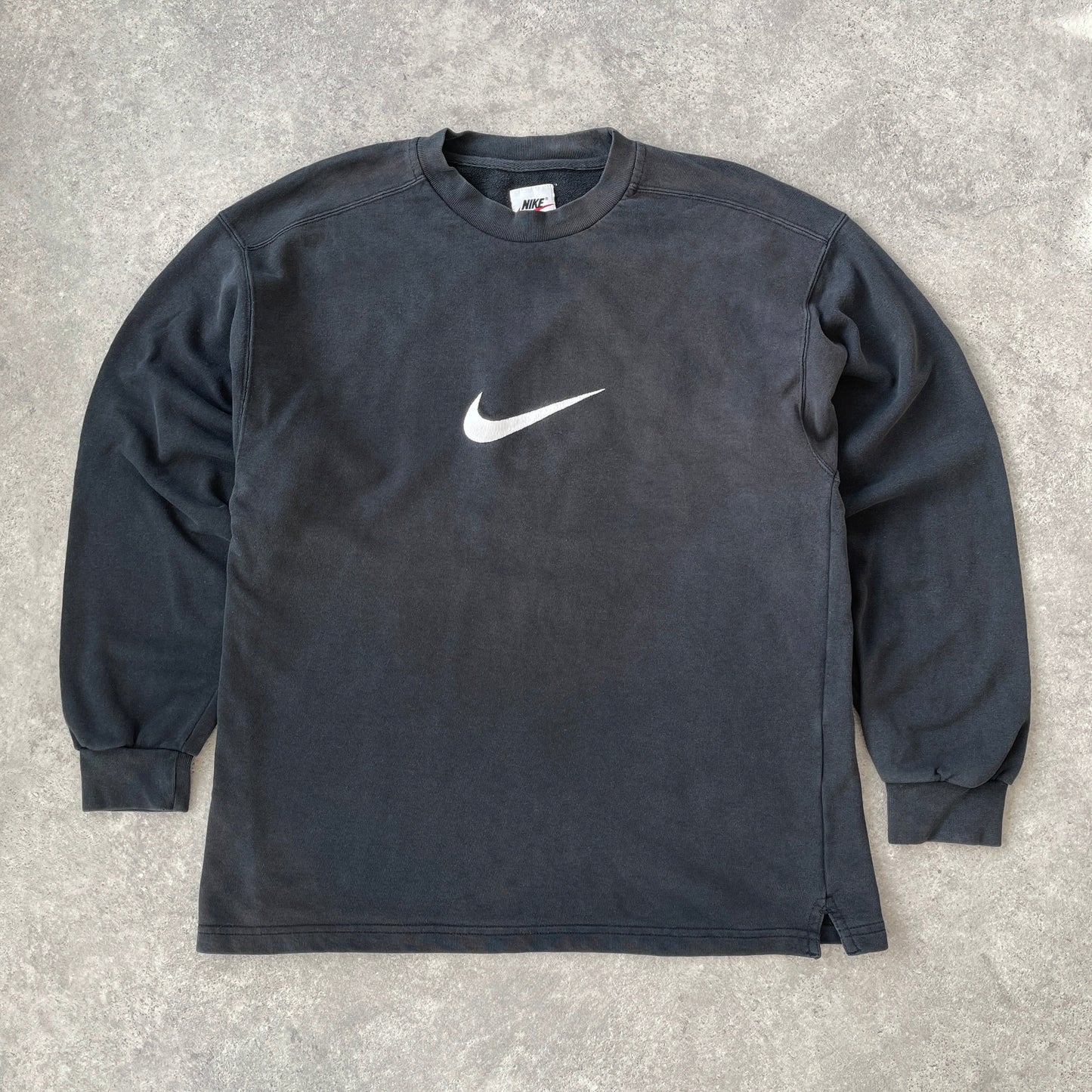 Nike 1990s heavyweight embroidered sweatshirt (L)