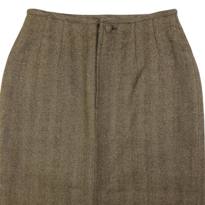 Vintage Jean Paul Gaultier Femme Wool Pencil Skirt Womens Size W24