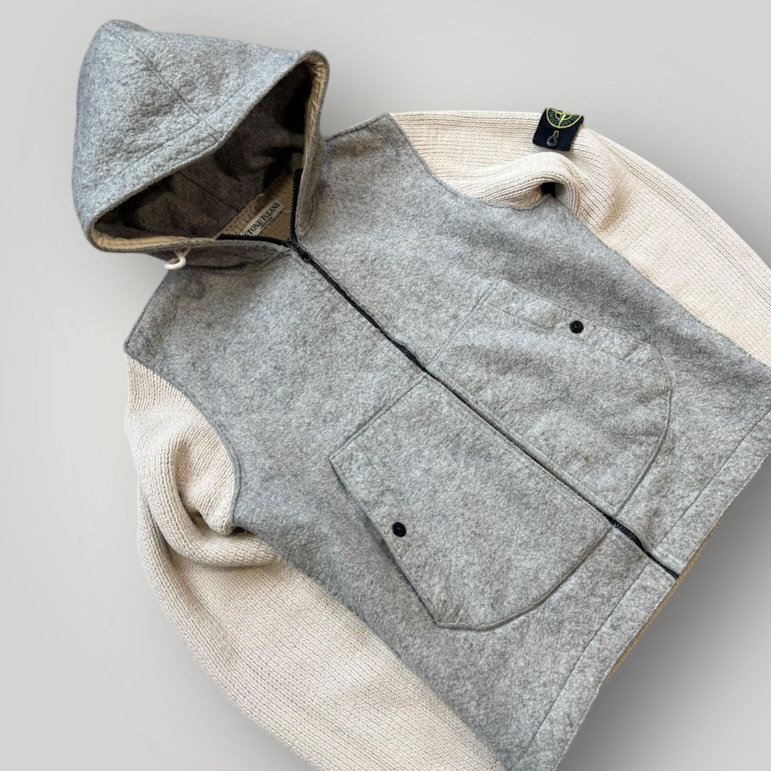 Stone Island Poly Felt AW/06 Archivo jacket S/M | Default Title, Gray