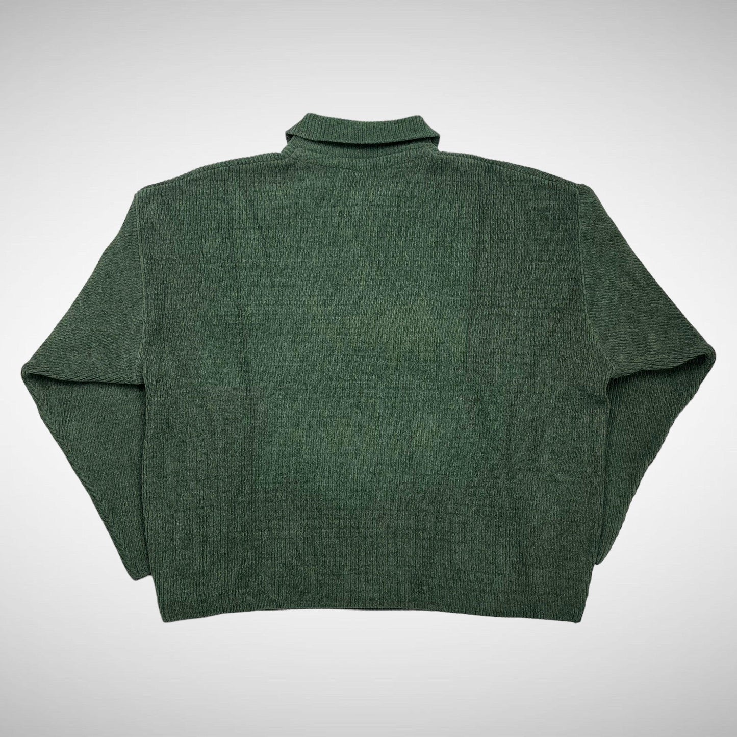 Kenzo Wool 1/4 Zip Collar Knit (1990s) - Known Source