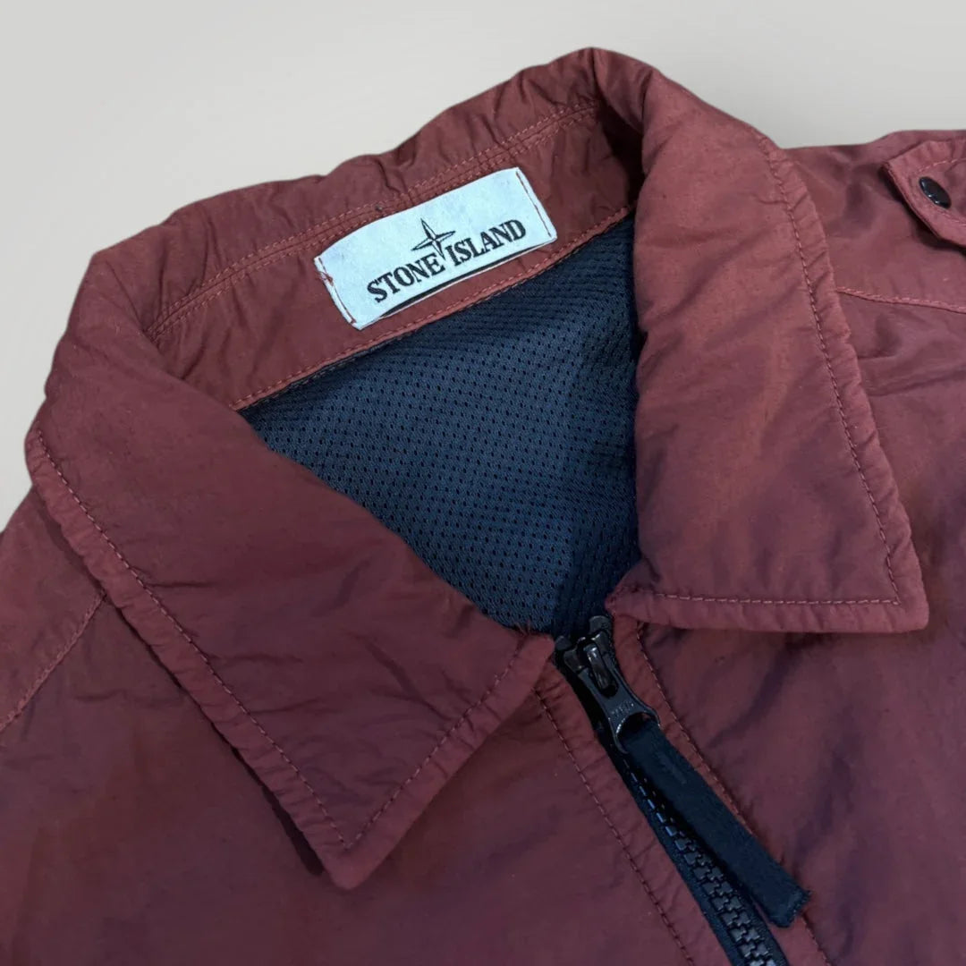 Stone Island Nylon Metal Over Shirt With Shoulder Badge XL