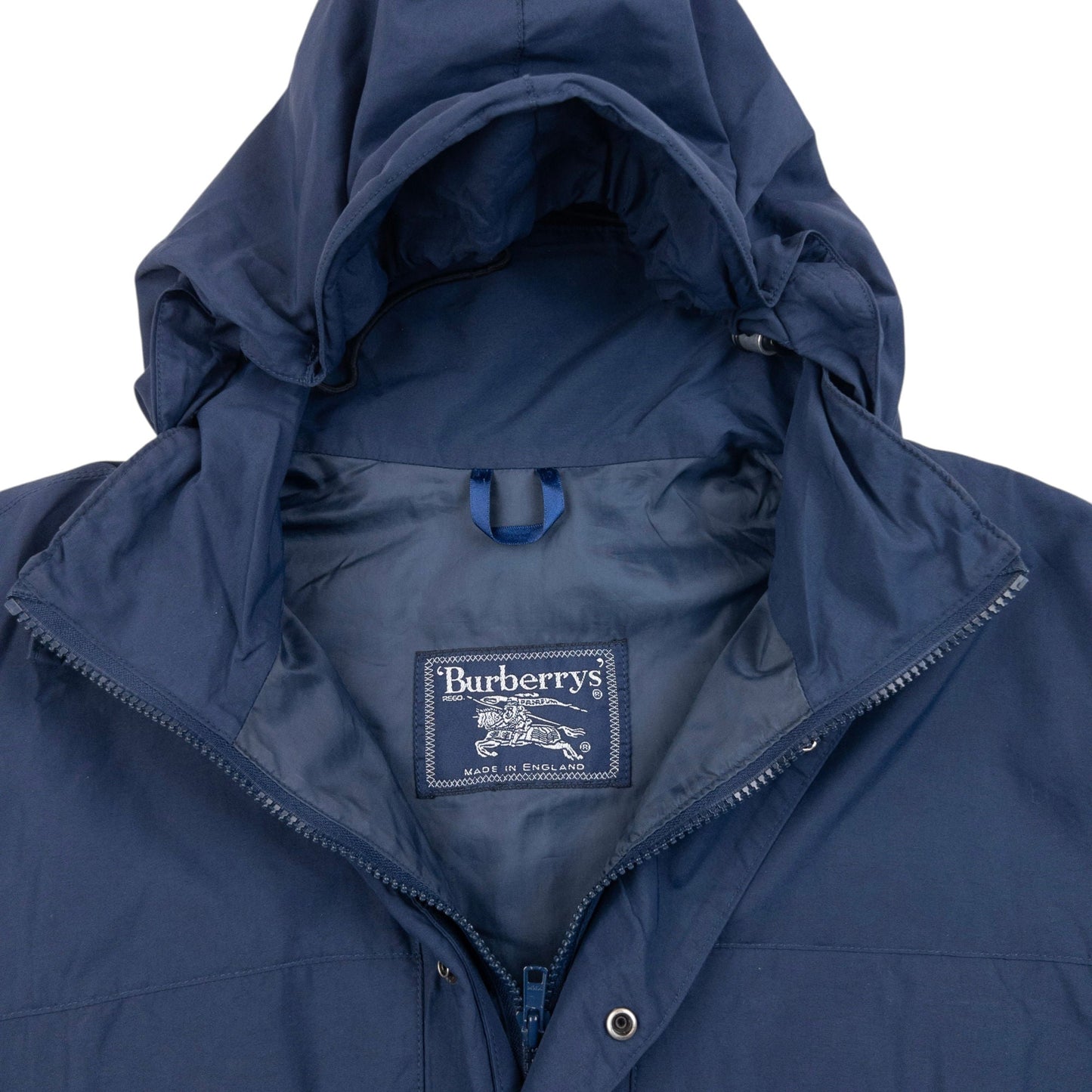 Vintage 90s Burberry Zip Up Jacket Size XL | XL, Navy