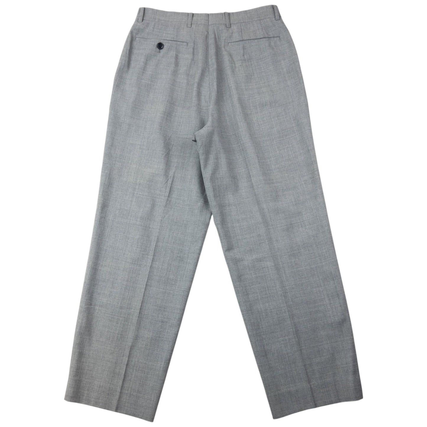 Vintage 90s Yohji Yamamoto D'Urban A.A.R Pleated Trousers Size W29 | W29, Grey