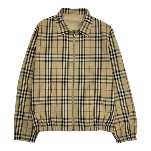 Vintage Burberry Nova Check Reversible Jacket, Size Medium | Burberry, Beige