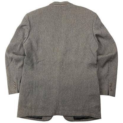 Vintage 90s Yohji Yamamoto D'Urban A.A.R Wool Jacket & Trousers Suit Set Size S | Small, Grey