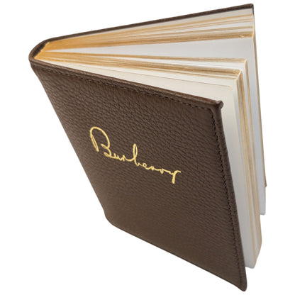 Vintage 2000s Burberry Leather Bound Notebook | O/S, Multicoloured