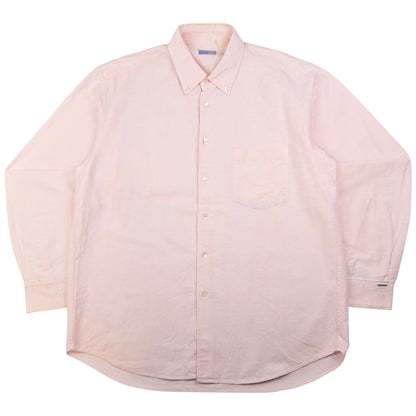 Vintage Good Enough Long Sleeve Button Up Shirt Size M