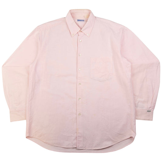 Vintage Good Enough Long Sleeve Button Up Shirt Size M