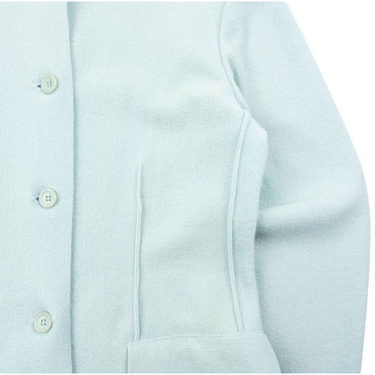 Vintage 90s Issey Miyake Button Up Jacket Womens Size M | Medium, Blue