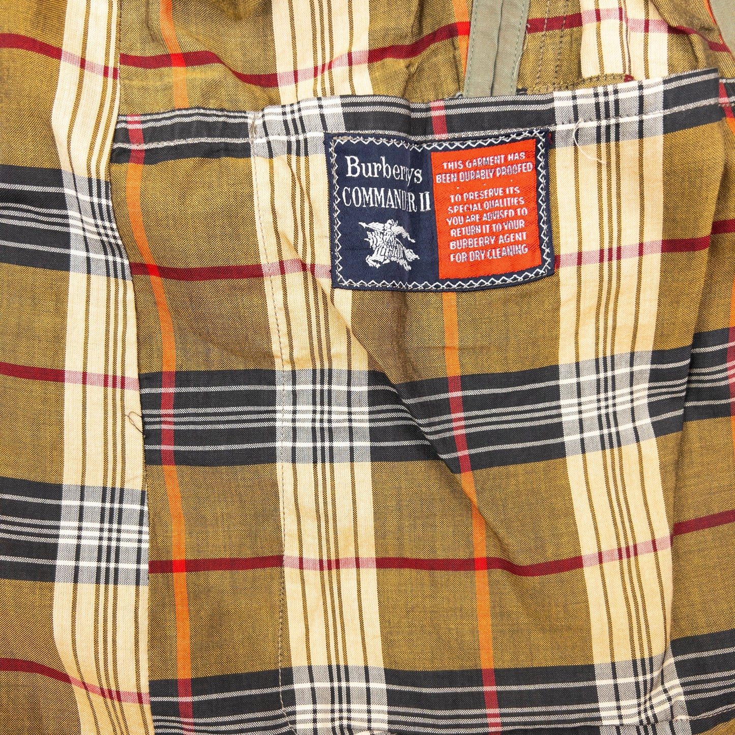 Vintage Burberry Trench Coat Jacket Size XL