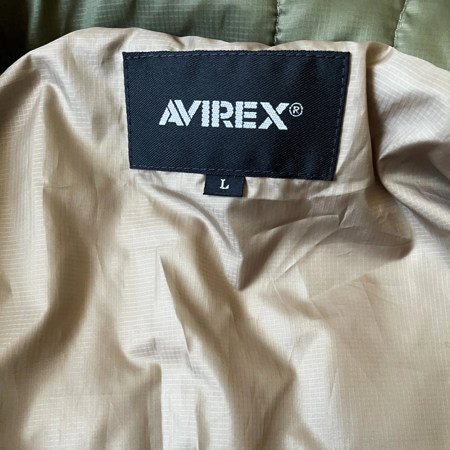 Avirex Quilted M65 Military Jacket - L
