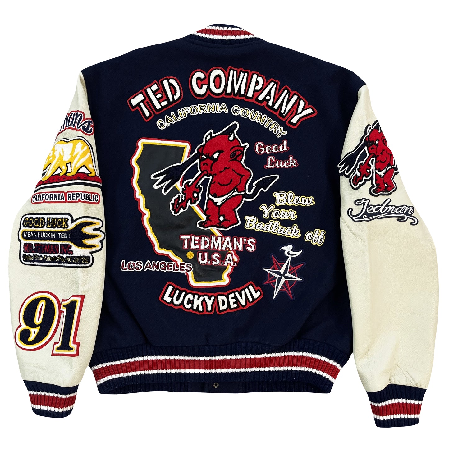 Tedman's Varsity Jacket - L