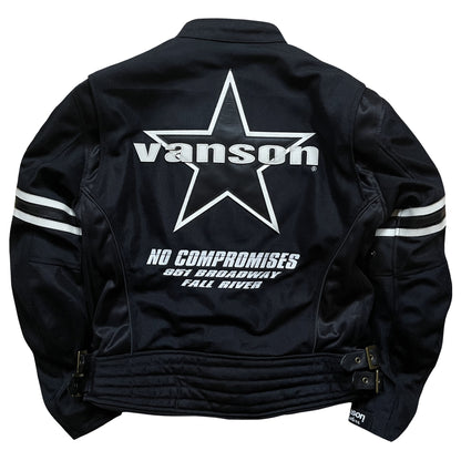 Vanson Leathers Motorcycle Mesh Racing Jacket - L