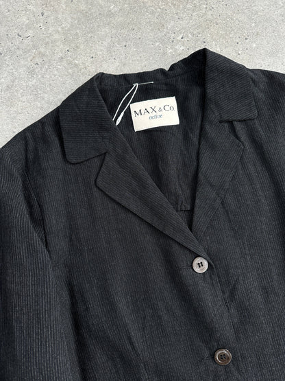 Max & Co Unlined Single Breasted Blazer - M
