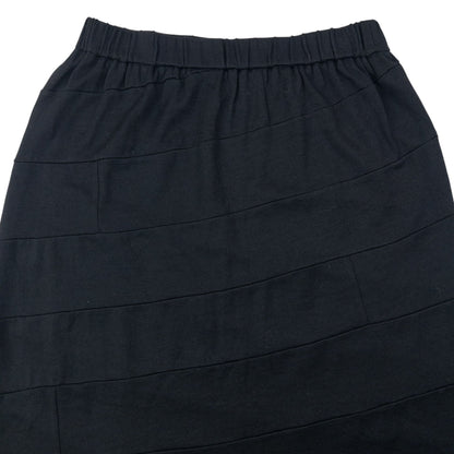 Vintage 90s Issey Miyake Asymmetric Skirt Womens Size L | Large, Black