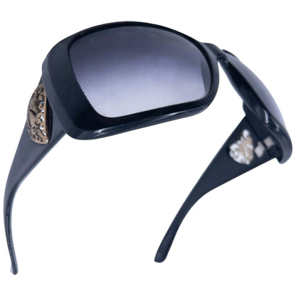 Vintage 2000s Gucci Heart Cut-Out Sunglasses | O/S, Multicoloured