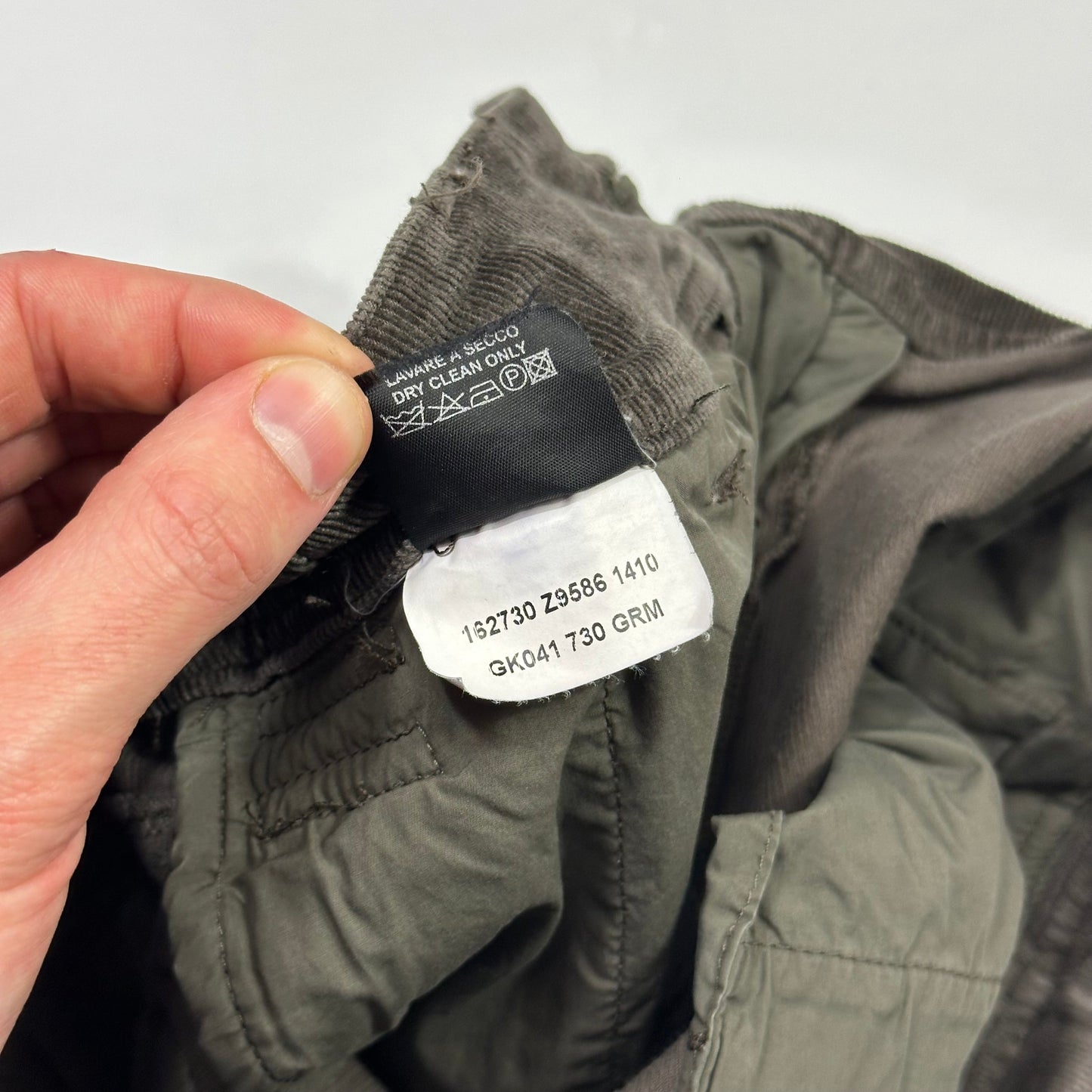 Gucci by Tom Ford 2004 Velvet Corduroy Western GG Logo Trousers - IT46