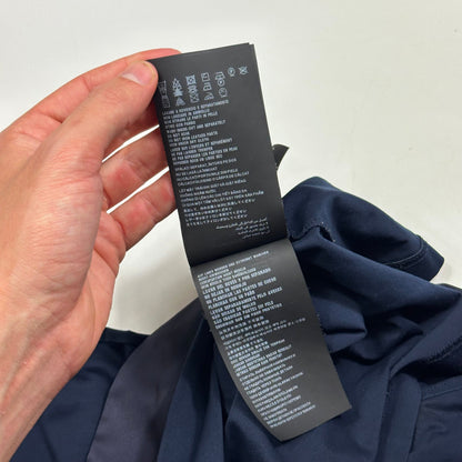 Prada 2019 Nylon Pocket Plaque Logo 1/4 Zip Shirt - M