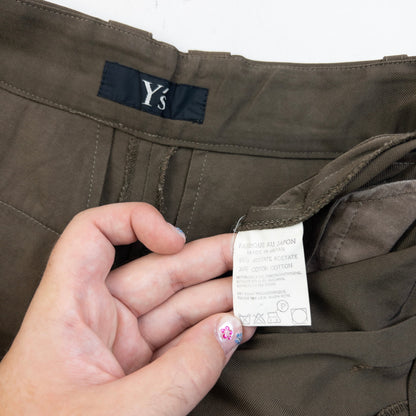 Vintage 2000s Yohji Yamamoto Pleated Trousers Size W27 | W27, Multicoloured