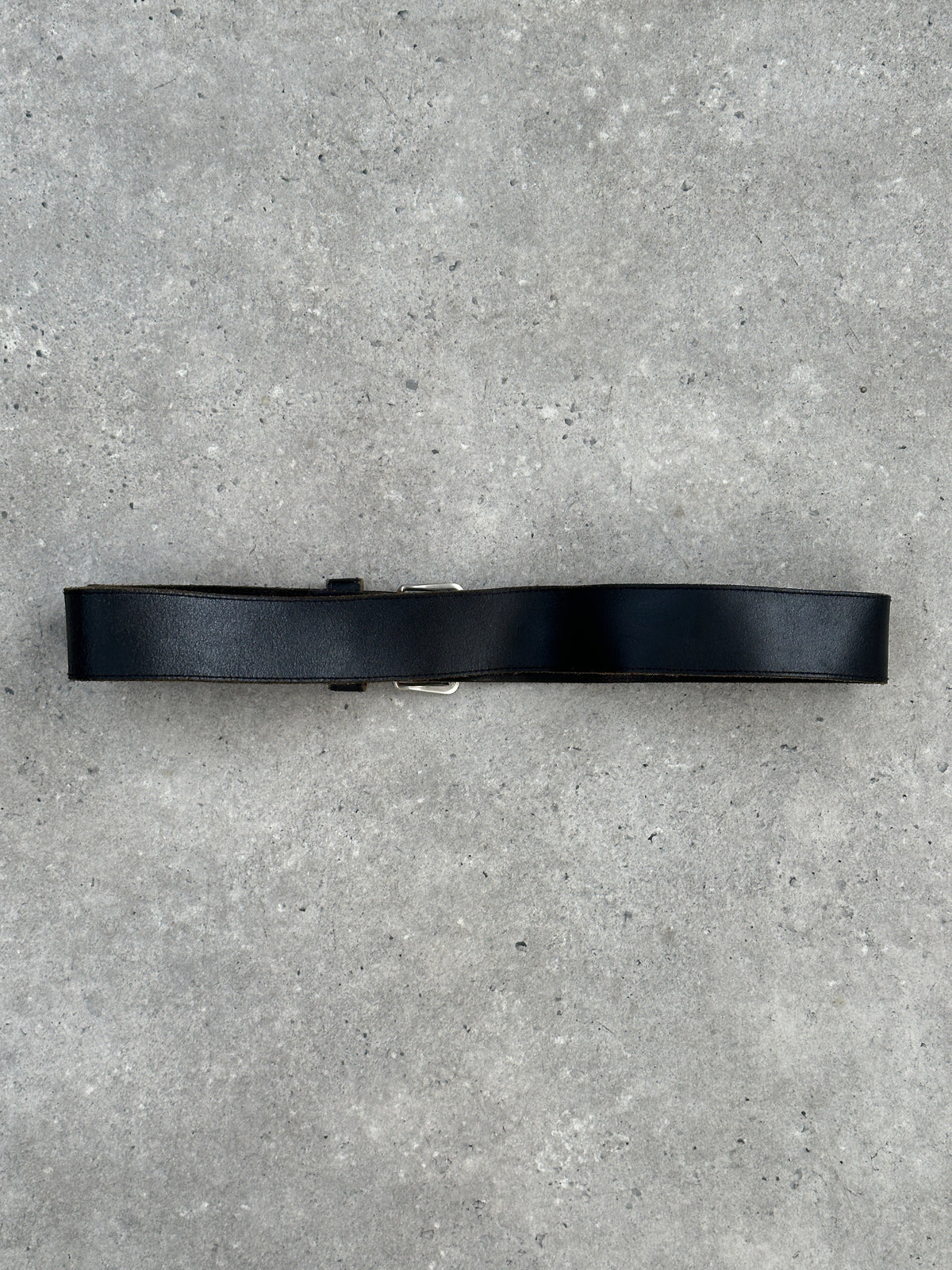 Vintage 1990s Thick Leather Belt - W32-42