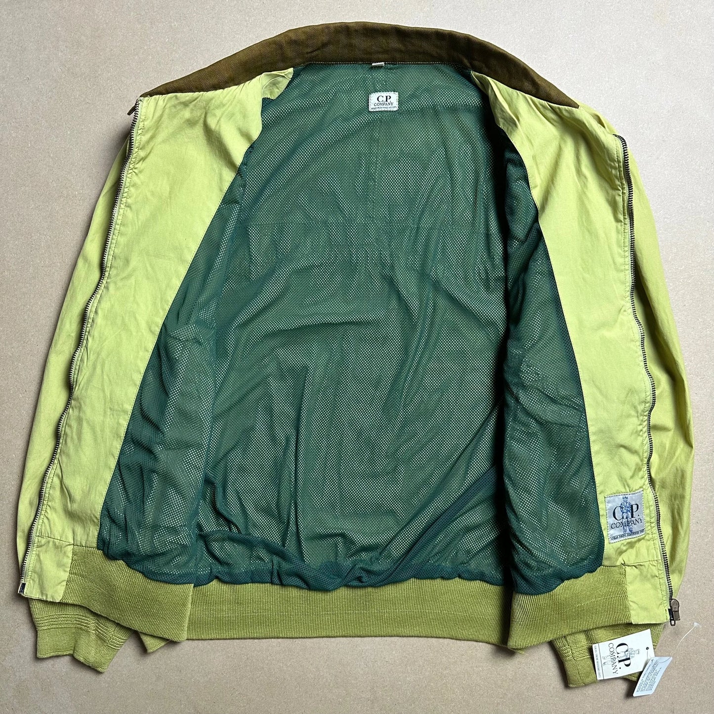 S/S 1990 Acid Green C.P. COMPANY Flight Jacket