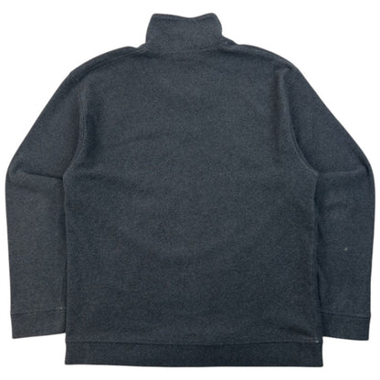 Vintage 2000s YSL Yves Saint Laurent Q Zip Fleece Sweatshirt Size M | Medium, Grey