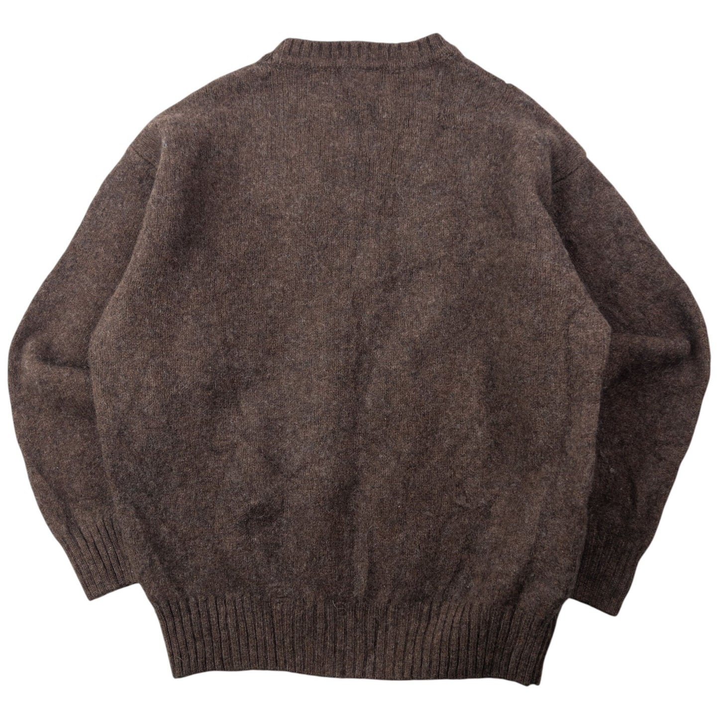 Vintage 90s Burberry Wool Jumper Womens Size S | Small, Brown