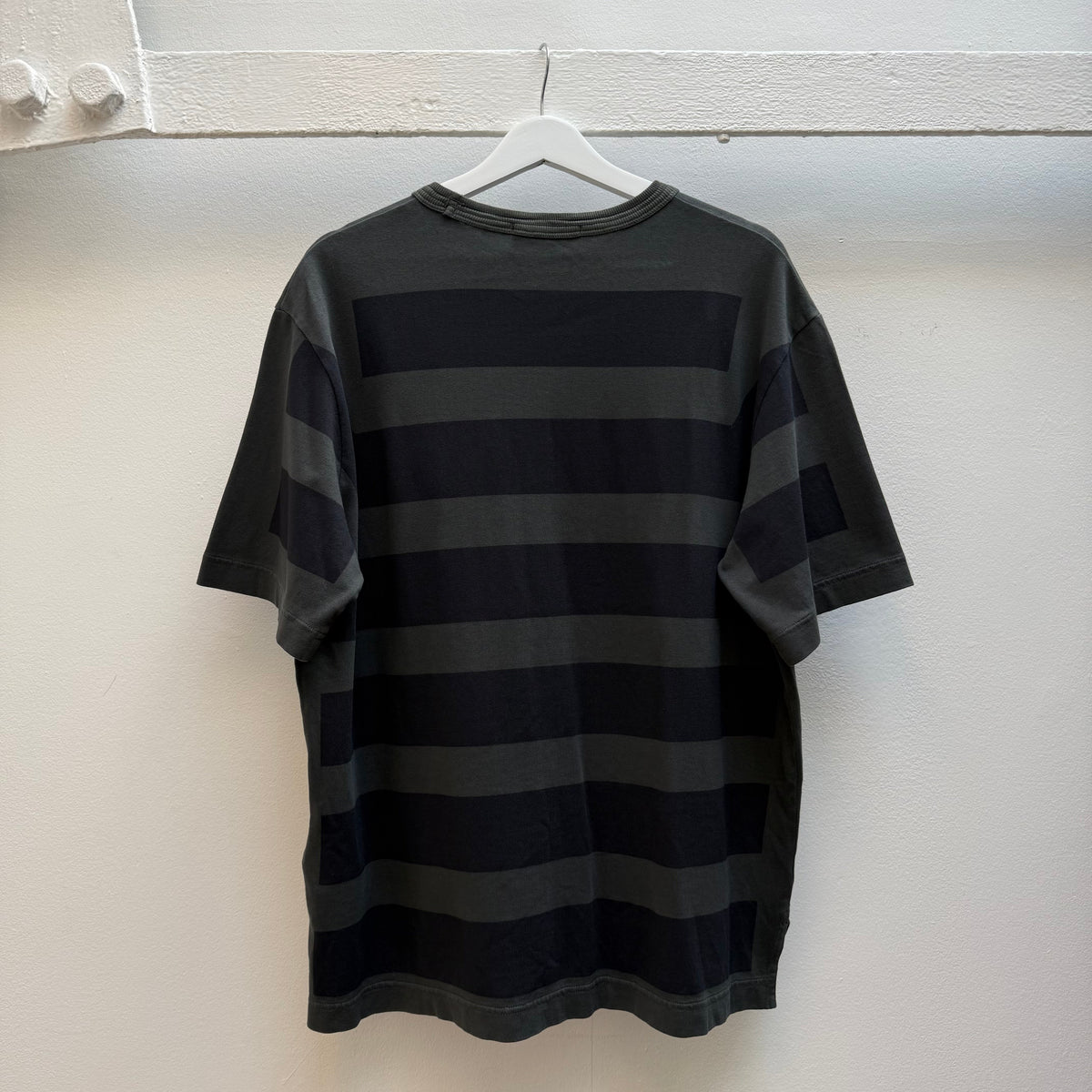 Stone Island Marina Oversized Pocket T-Shirt – Charcoal Grey (M) | Medium, Multicoloured