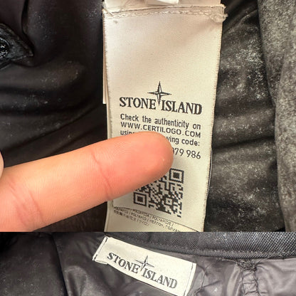 Stone Island Frost Tela Down Nylon Long Puffer Jacket