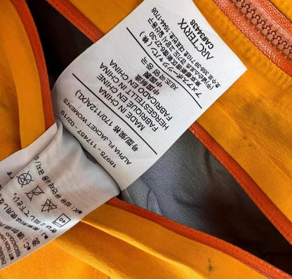 Womens Arc'teryx Alpha FL (XL) | XL, Orange