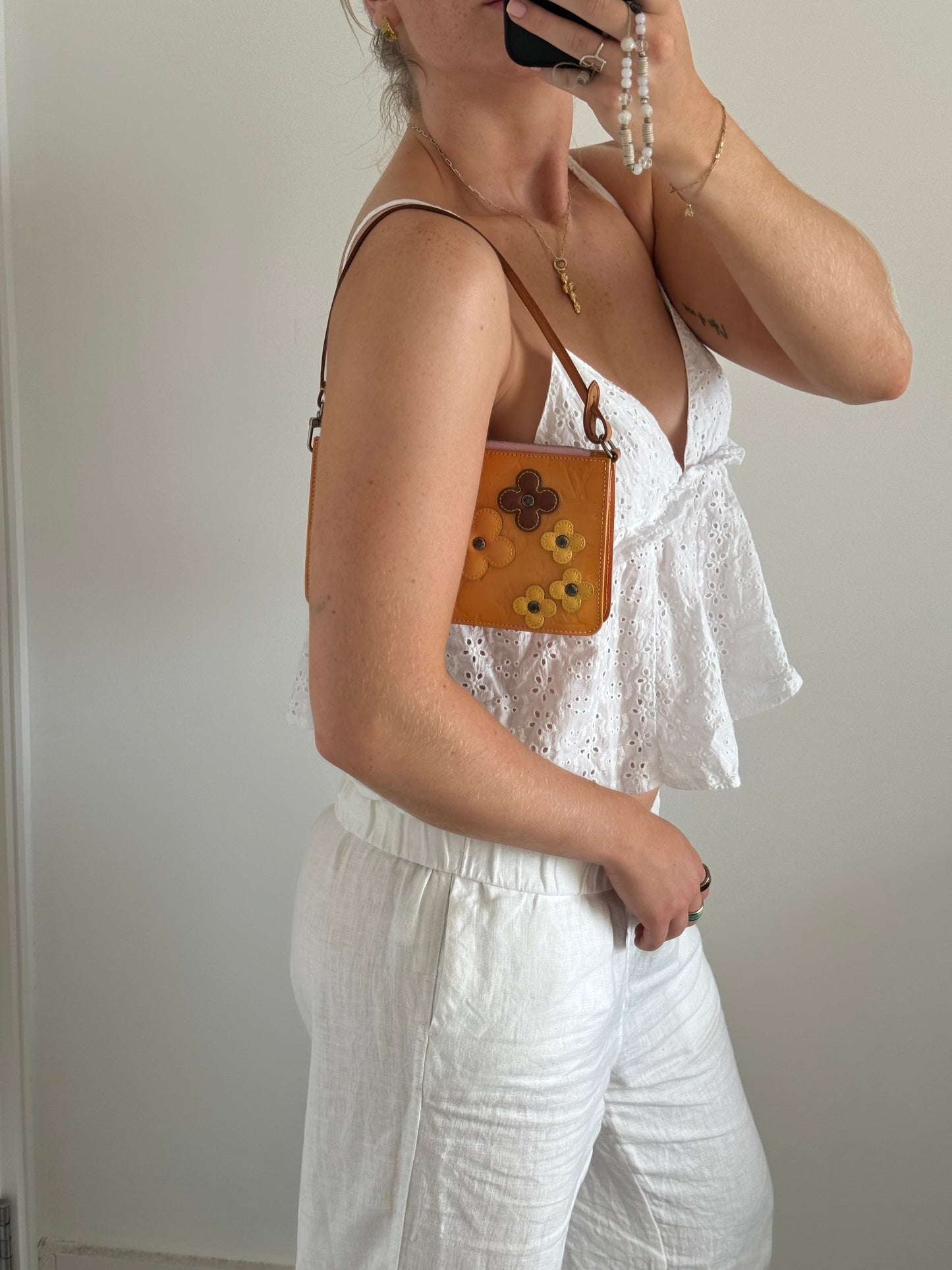 2000s Louis Vuitton Vernis Lexington Petal Handbag | O/S, Multicoloured