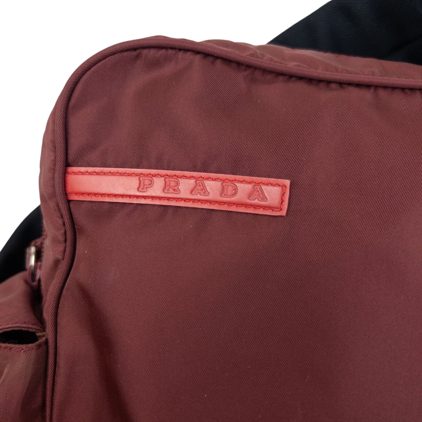 Vintage 2000s Prada Sport Sling Bag | O/S, Red
